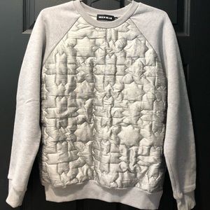 House of Holland - Metallic Silver Sweatshirt